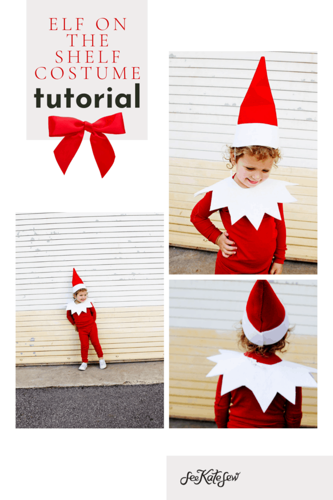 No Sew Elf Costume