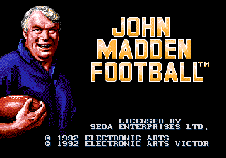 Madden92 MD JP TitleScreen.png