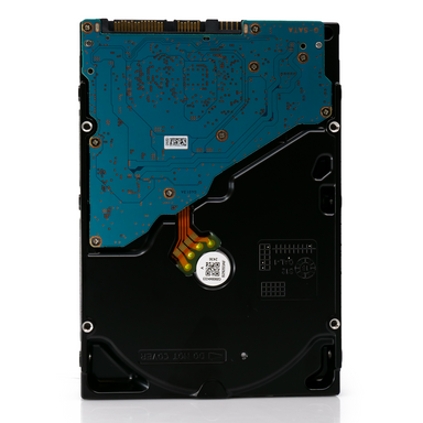 Toshiba MD05 MD05ACA800R 8TB 7.2K RPM SATA 6Gb/s Desktop 3.5in Recertified Hard Drive - Rear View