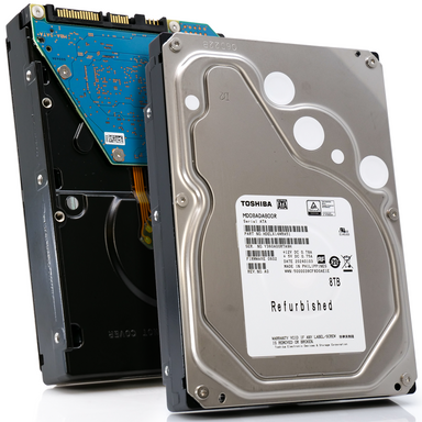 Toshiba MD08 MD08ADA800R 8TB 7.2K RPM SATA 6Gb/s 512e Desktop 3.5in Recertified Hard Drive