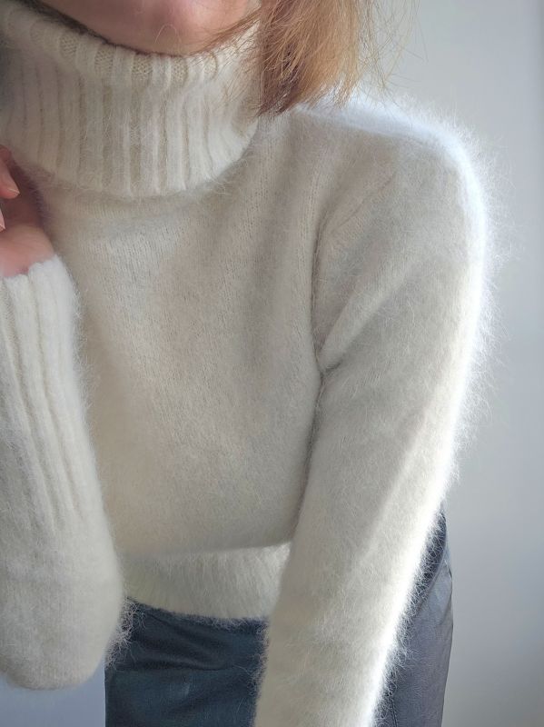 women wearing mohair sweaters