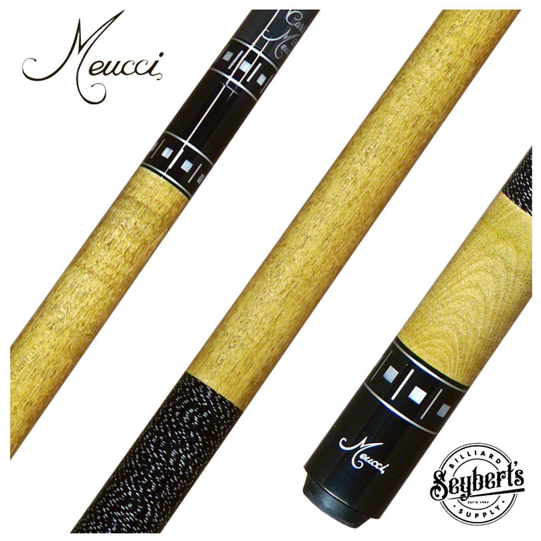 Meucci Brick and Morter #1 Pool Cue with Carbon Shaft - MCBM1C