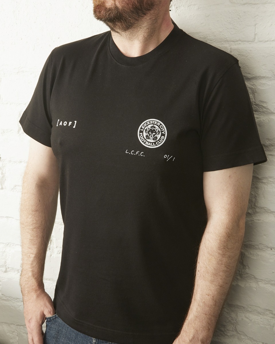 LCFC x AOF - Black Exhibition T-Shirt