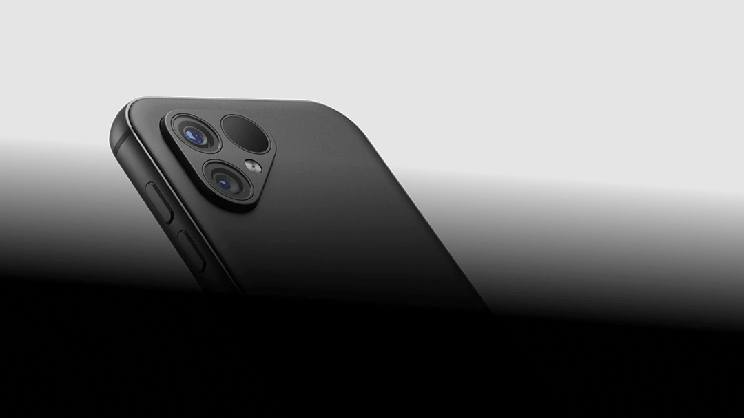 dual camera black