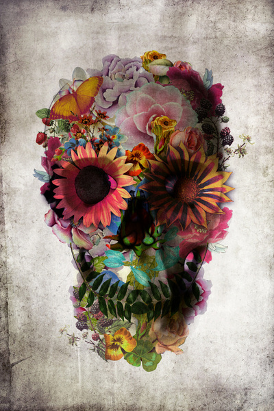 SKULL 2 Art Print