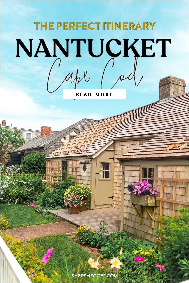 weekend in nantucket itinerary