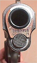 Colt National Match Pistol Muzzle