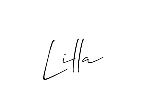 Here are the top 10 professional signature styles for the name Lilla. These are the best autograph styles you can use for your name. Lilla signature style 2 images and pictures png