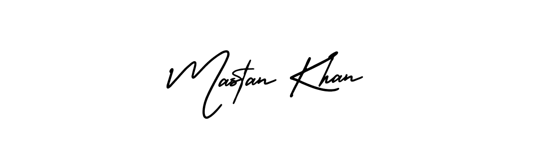 This is the best signature style for the Mastan Khan name. Also you like these signature font (AmerikaSignatureDemo-Regular). Mix name signature. Mastan Khan signature style 3 images and pictures png