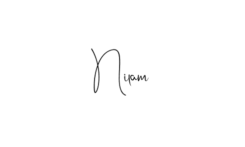 Make a beautiful signature design for name Nilam . Use this online signature maker to create a handwritten signature for free. Nilam  signature style 4 images and pictures png