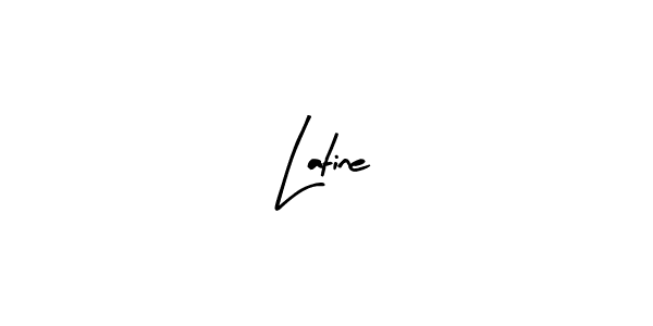 Design your own signature with our free online signature maker. With this signature software, you can create a handwritten (Arty Signature) signature for name Latine. Latine signature style 8 images and pictures png