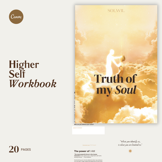 Higher Self Workbook | Truth Of My Soul