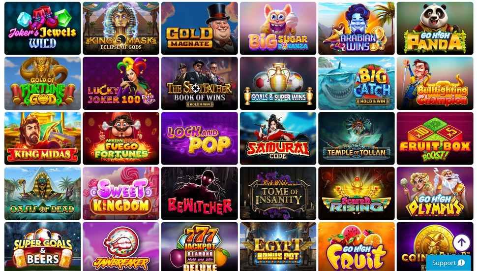 Omni Slots Casino slots page