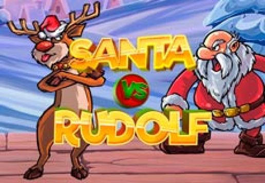 Santa vs Rudolf logo