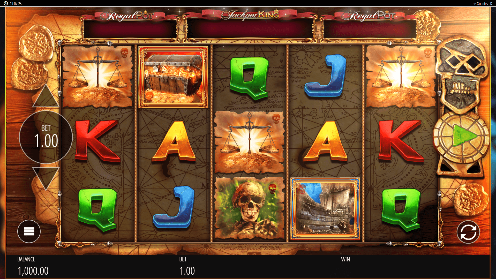 The Goonies Jackpot King slot play free