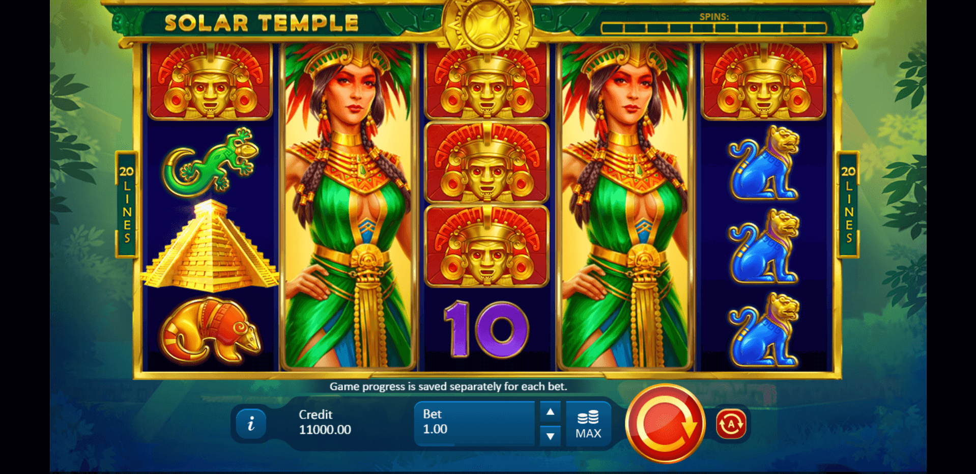 Solar Temple slot play free