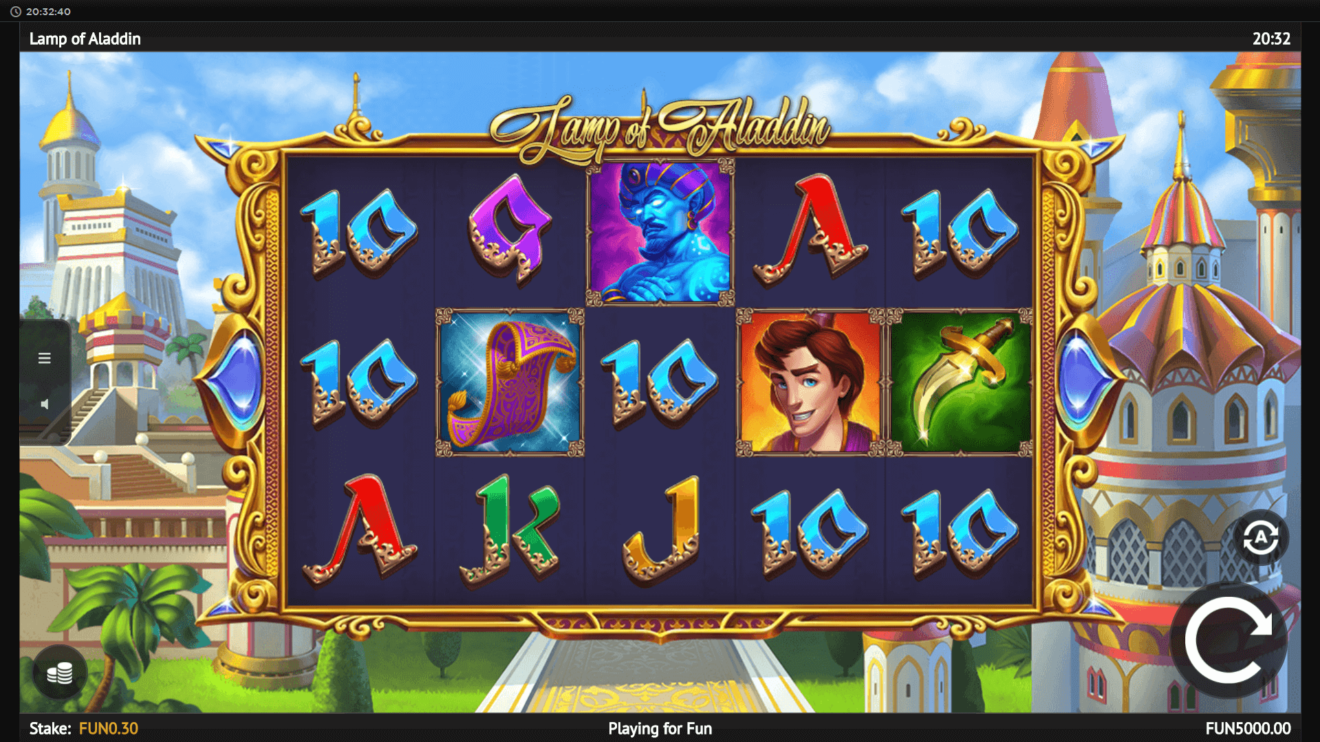 Lamp of Aladdin slot play free