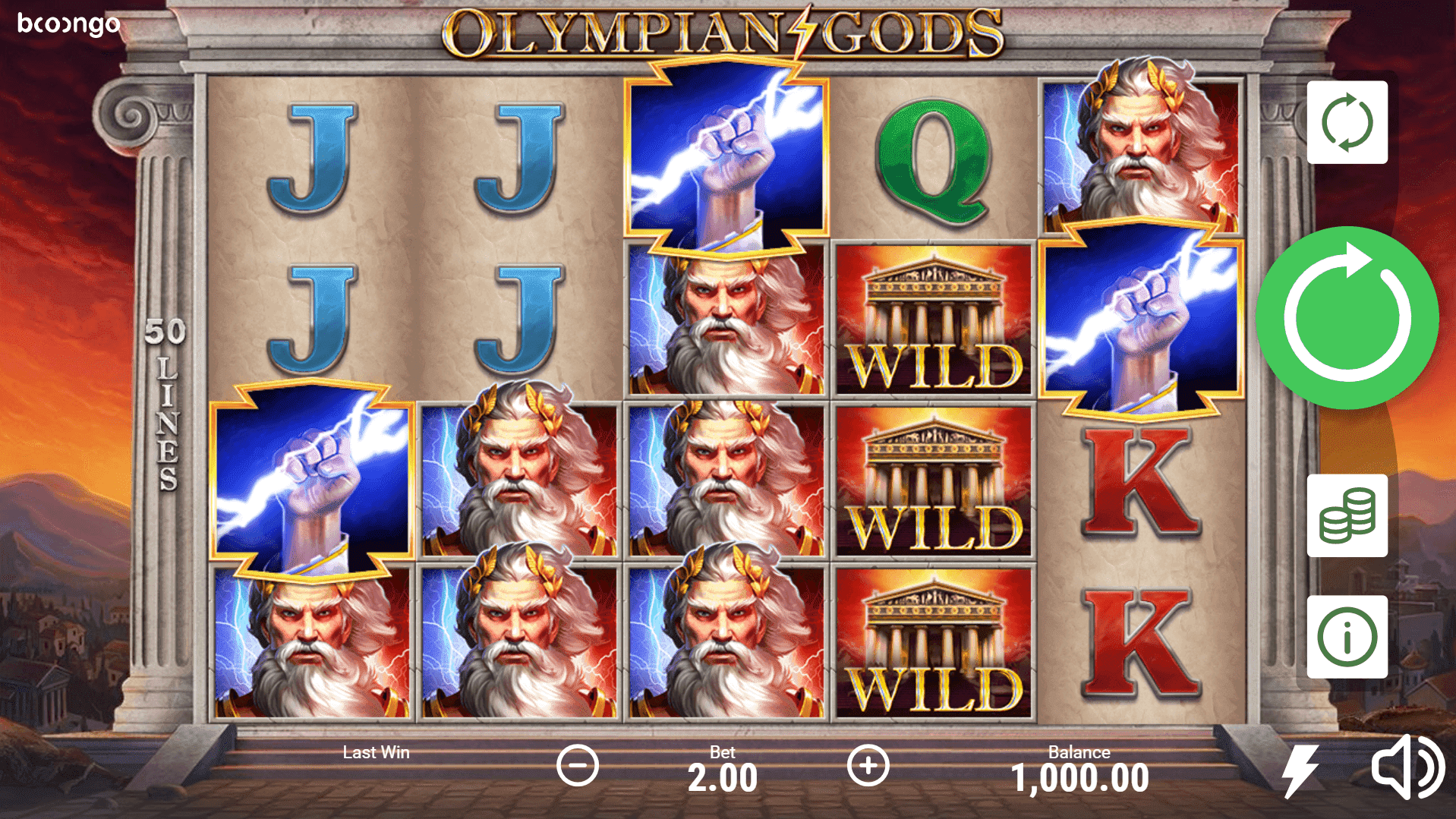 Olympian Gods slot play free