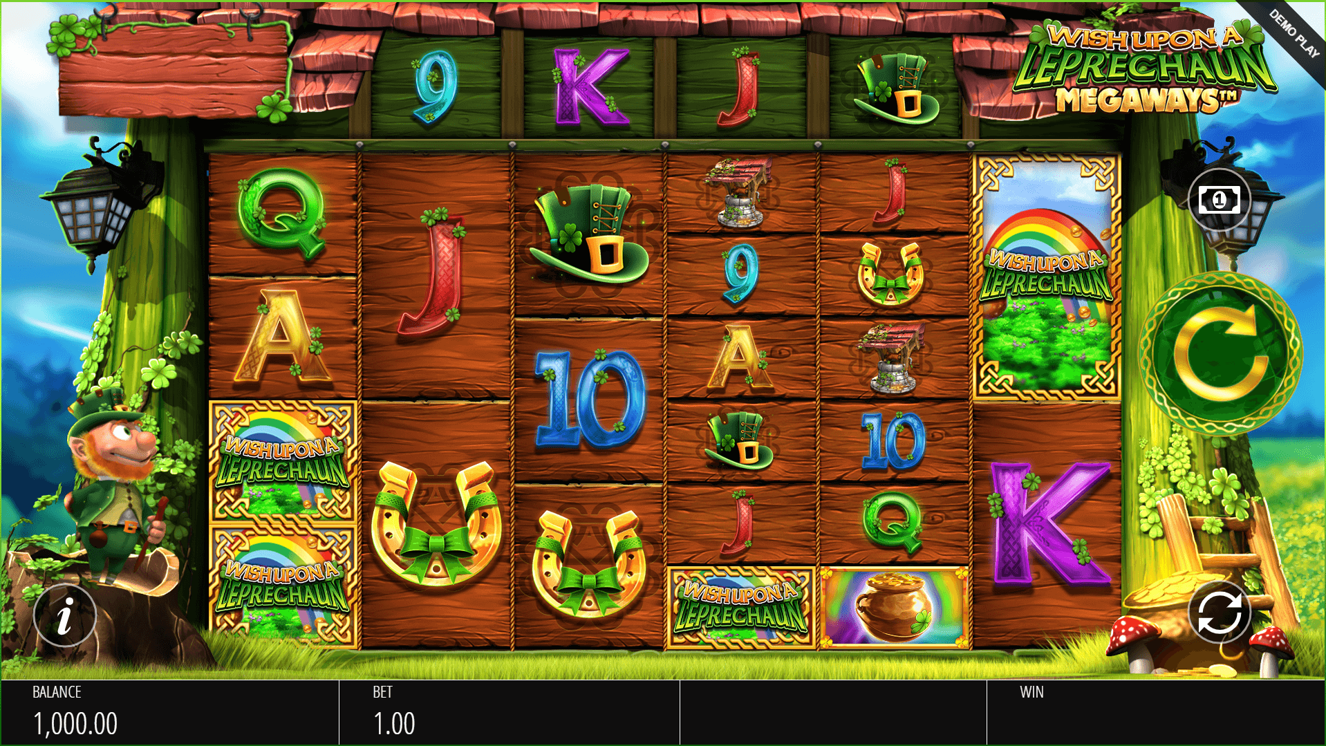 Wish Upon A Leprechaun Megaways slot play free