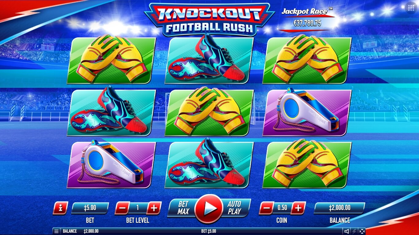 Knockout Football Rush slot play free