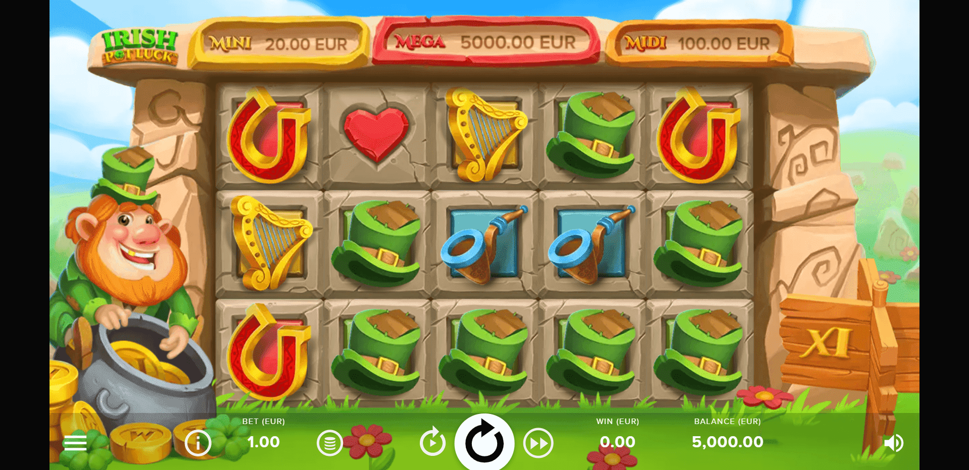 Irish Pot Luck slot play free