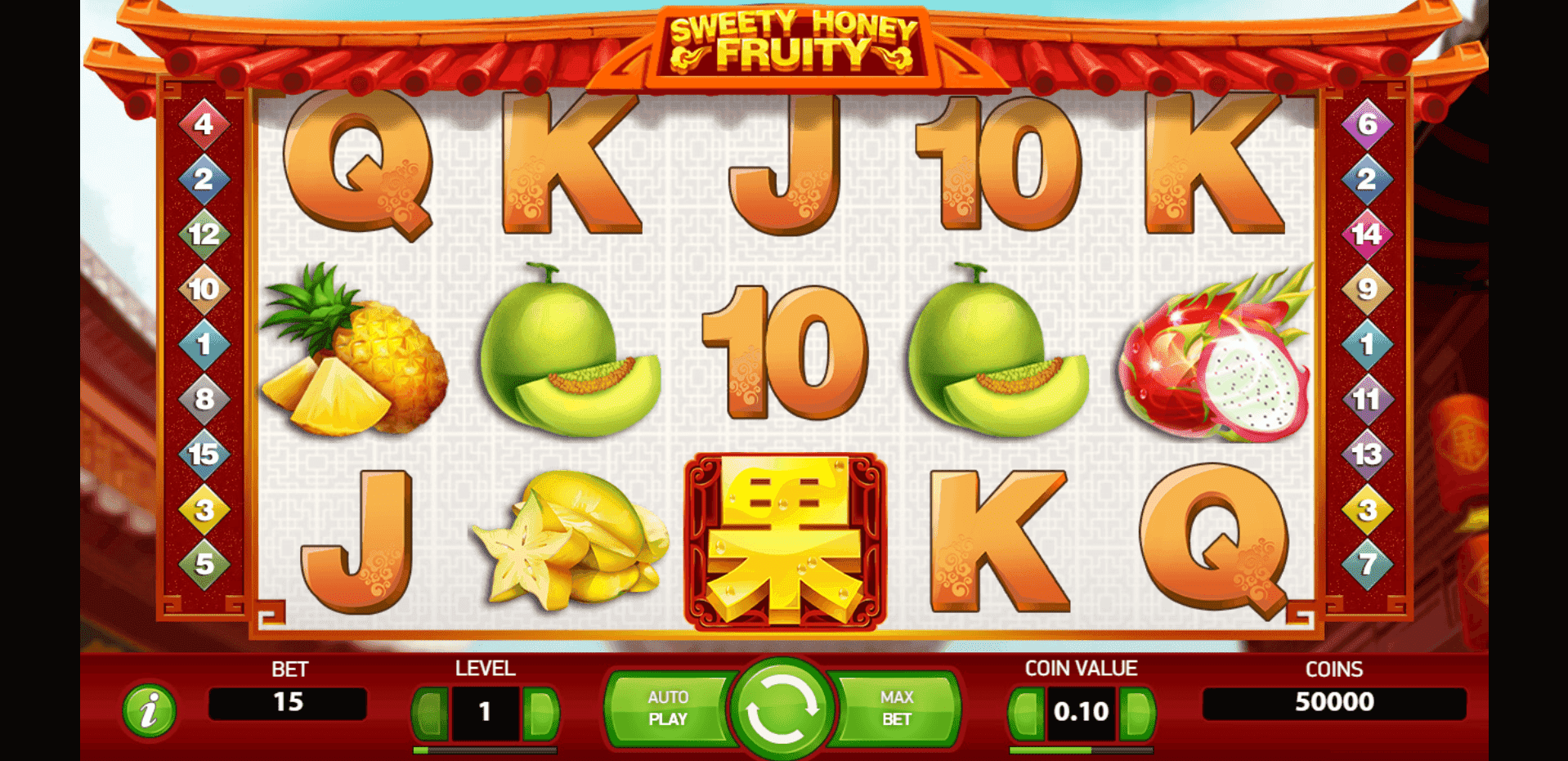 Sweety Honey Fruity slot play free