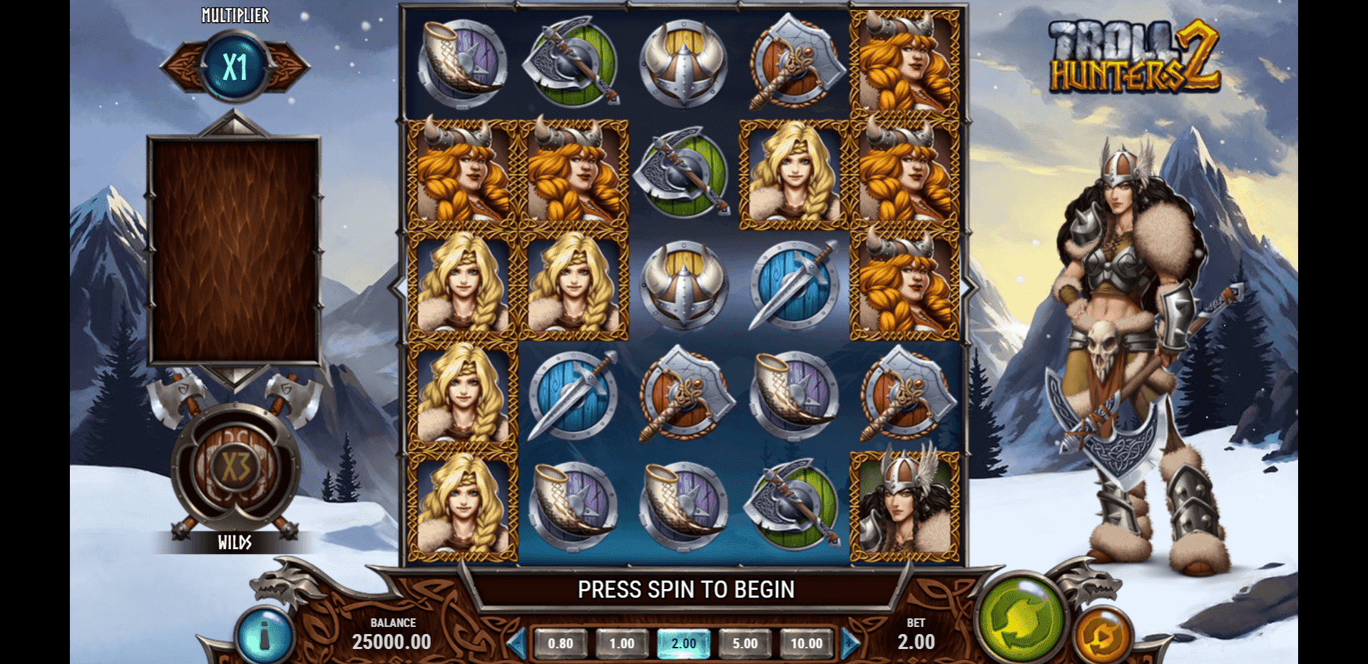 Troll Hunters 2 slot play free