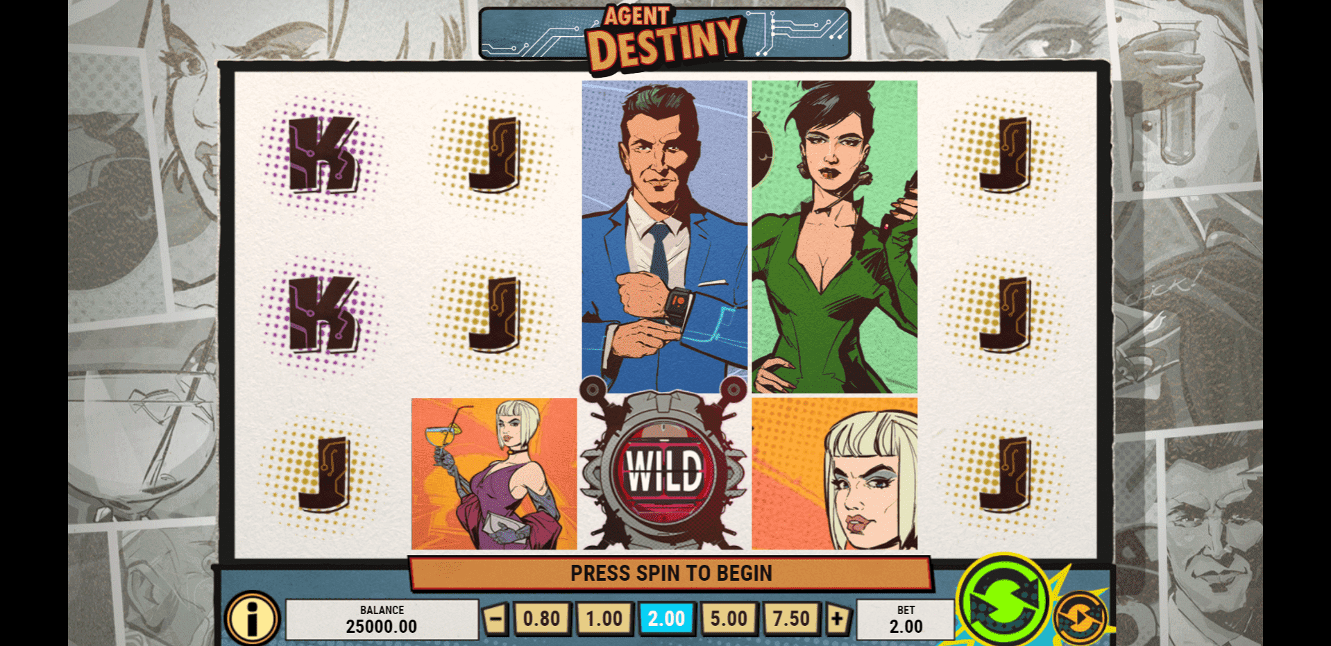 Agent Destiny slot play free