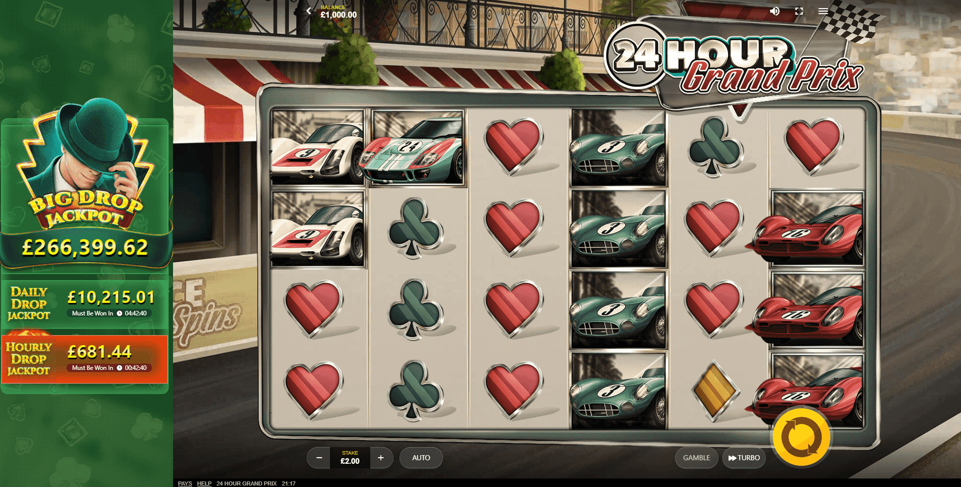 24 Hour Grand Prix slot play free