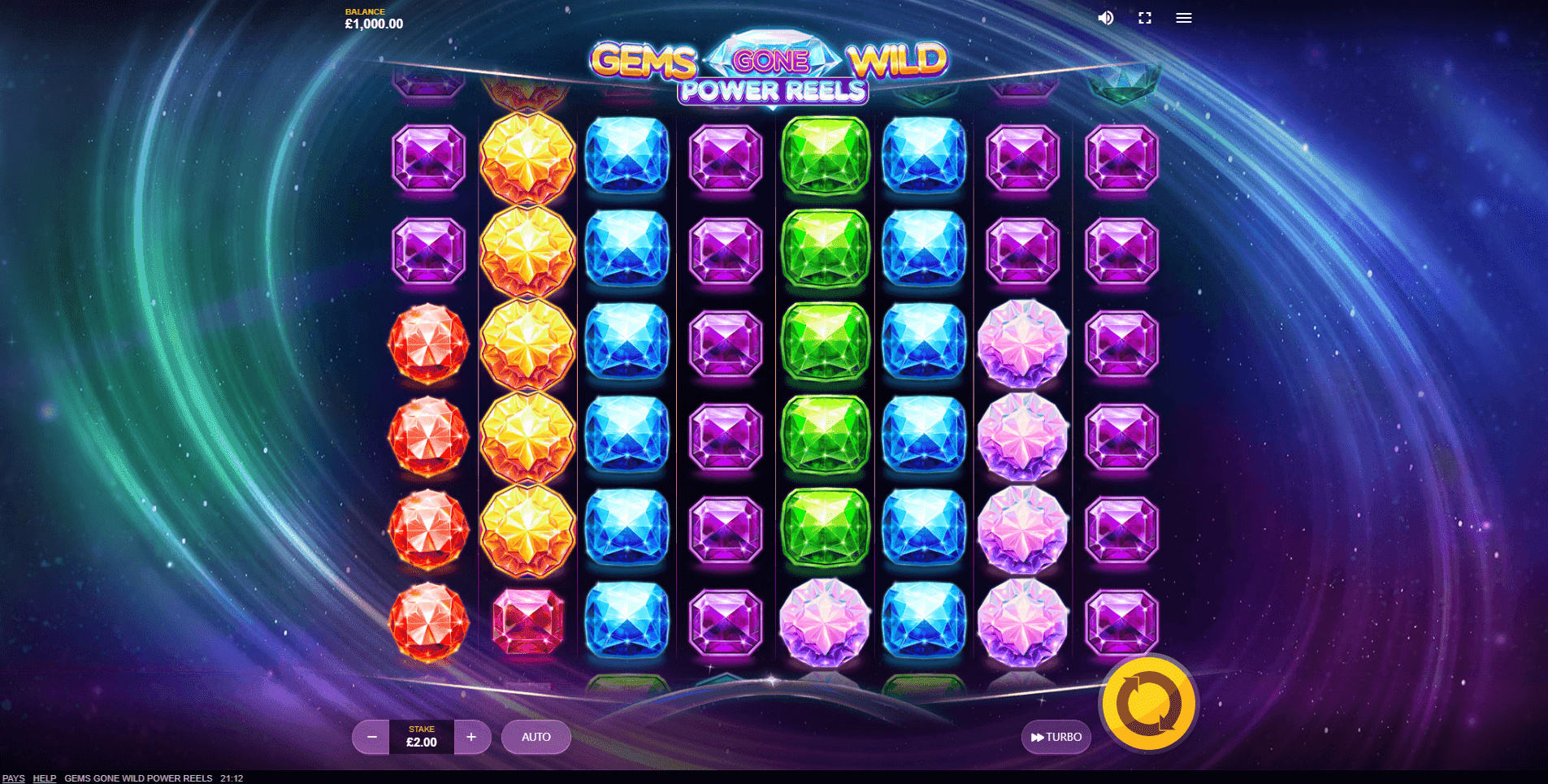 Gems Gone Wild Power Reels slot play free