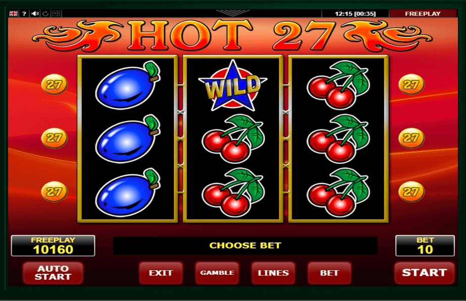 Hot 27 slot play free