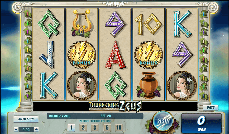 Thundering Zeus slot play free