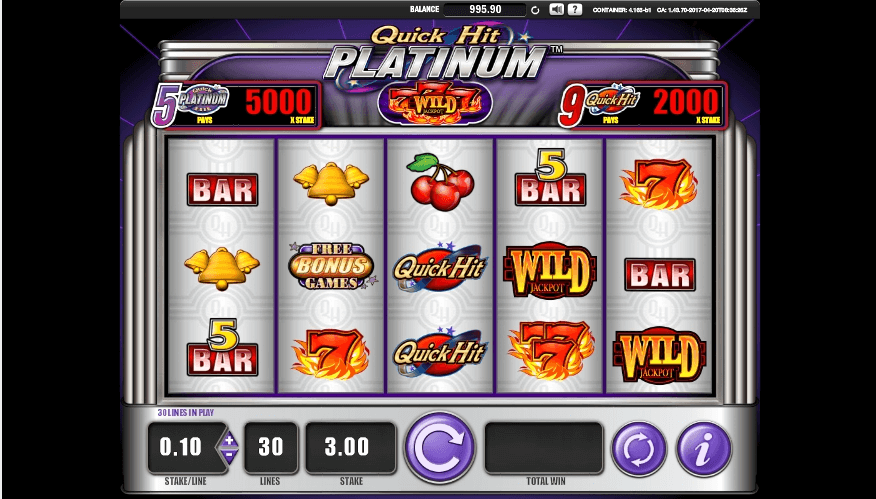 Quick Hit Platinum slot play free