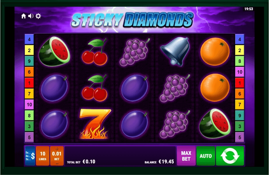 Sticky Diamonds slot play free