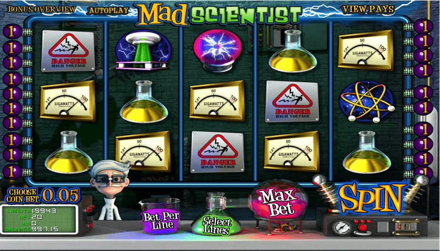 Madder Scientist slot play free