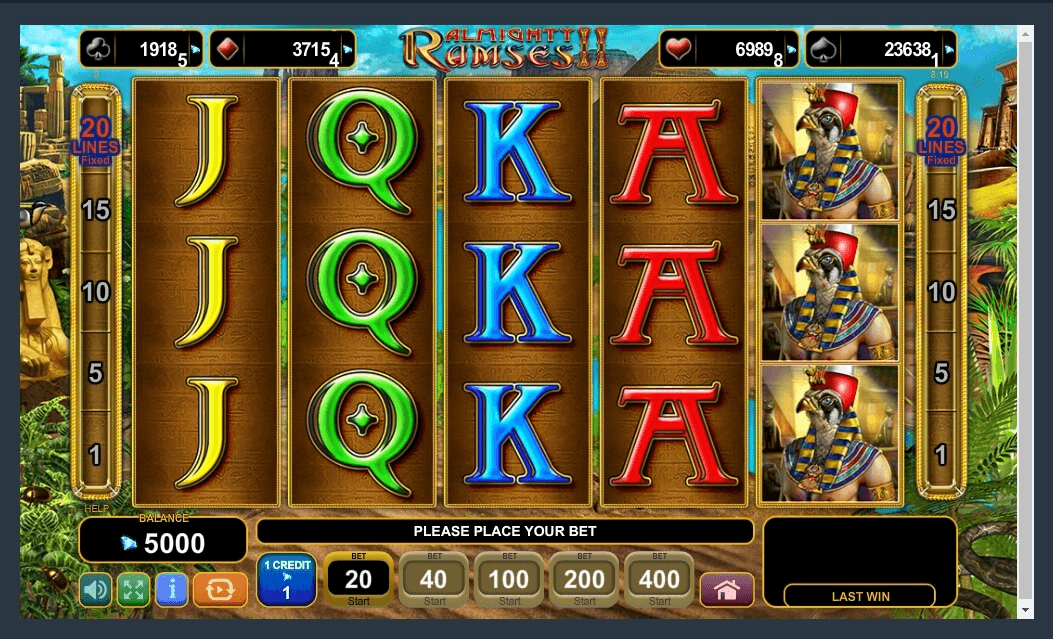 Almighty Ramses II slot play free