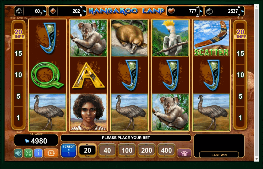 Kangaroo Land slot play free