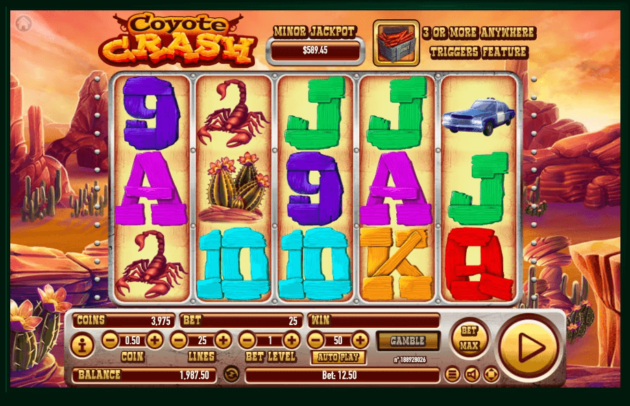 Coyote Crash slot play free