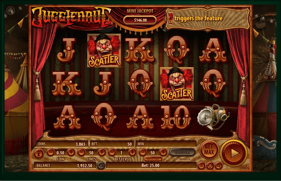 Jugglenaut slot play free