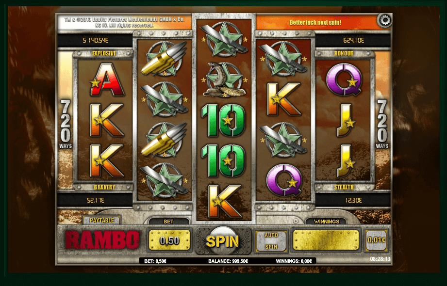 Rambo slot play free