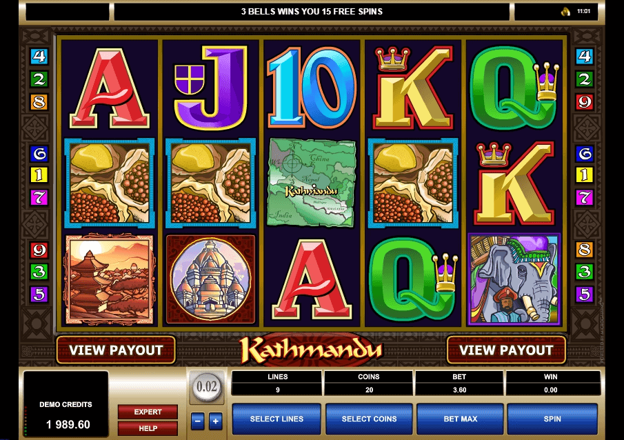 Kathmandu slot play free