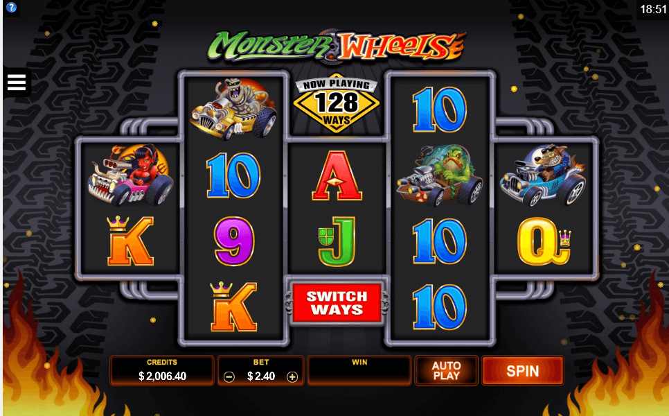 Monster Wheels slot play free