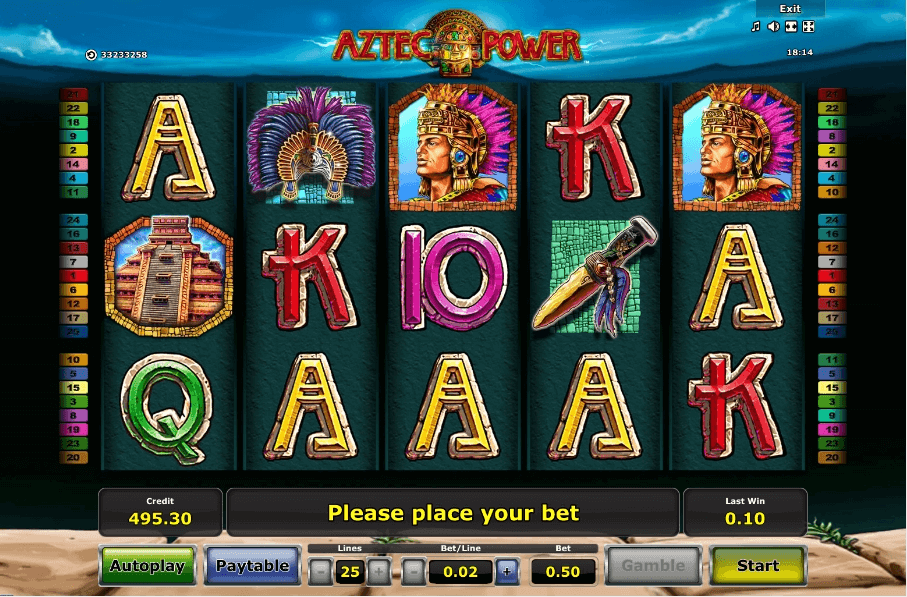 Aztec Power slot play free