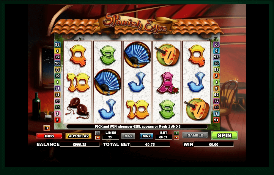 Spanish Eyes slot play free