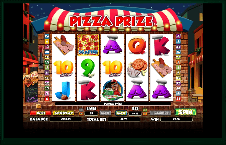 Pizza Prize slot play free