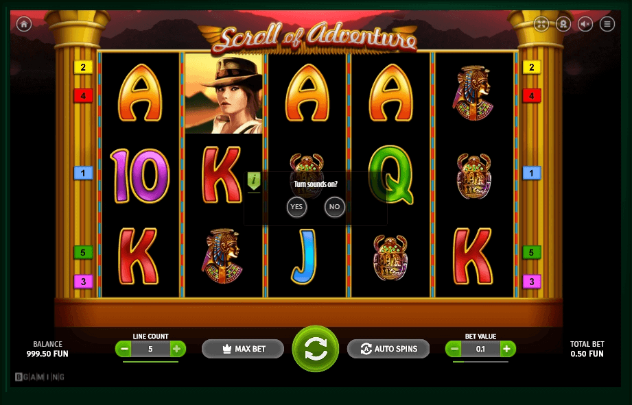 Scroll Of Adventure slot play free