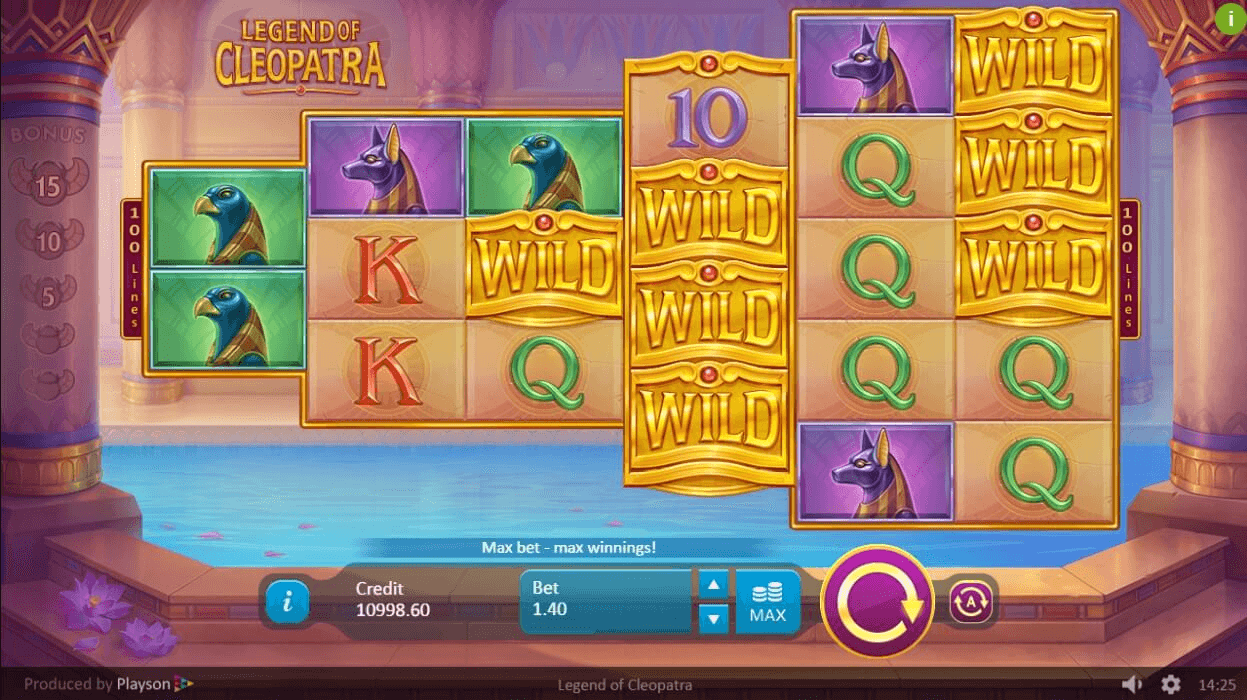 Legend of Cleopatra slot play free