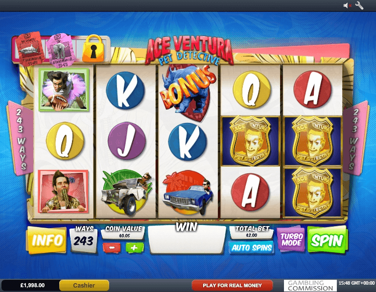 Ace Ventura slot play free