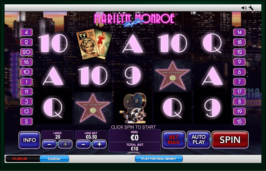 Marilyn Monroe slot play free