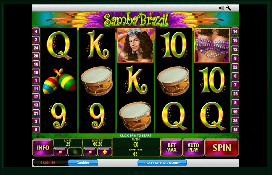 Samba Brazil slot play free